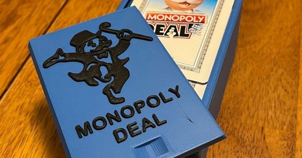 Monopol Deal Box Krabbe 3D Modelle Spielzeuge Spiele Spiel 3d print model - Mito3D