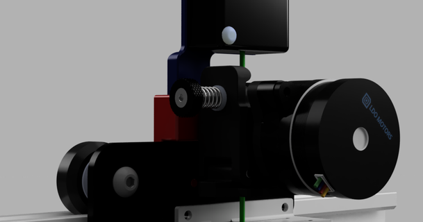 cr 6 Filament Sensor montieren Spule Lösung k2van 3D Modelle Drucker Upgrades Filamentsensor cr6 cr6se 3d print model - Mito3D