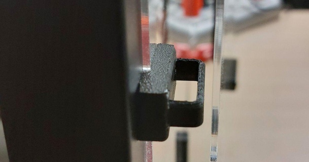 shorter magnetic side door locks prusa box printer vmeurisse 3D Models Printers - Upgrades enclosure prusabox printerbox 3d print model - Mito3D