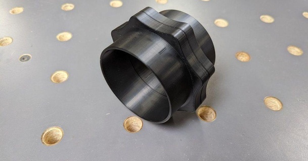 4in magnetico flessibile tubo accoppiamento codice barre laboratori 3D Modelli passatempo creatori utensili attrezzo magnete vuoto polvere 3d print model - Mito3D