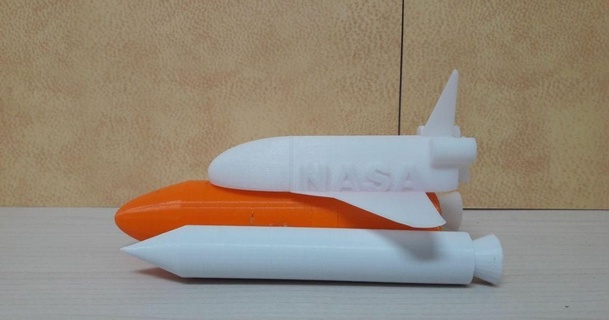 spazio navetta omer meshy 3D Modelli passatempo creatori idee Luna navicella spaziale nasa thingiverse 3d print model - Mito3D