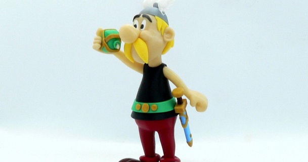 Asteriks Reddadsteve 3D modeller oyuncaklar oyunlar aksiyon rakamlar heykeller karikatür Obelix 3d print model - Mito3D