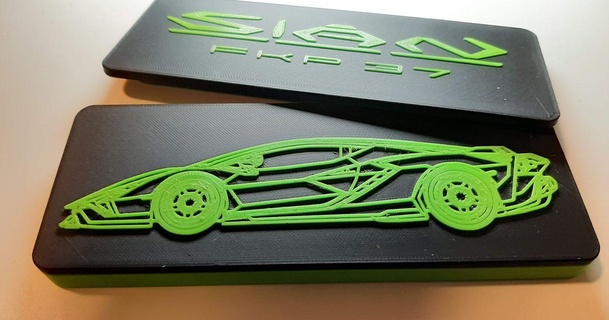 hediye Kutu Lamborghini fkp 37 hoşgörü 3D modeller Sanat tasarım tasarımlar Lego kutusu 3d print model - Mito3D