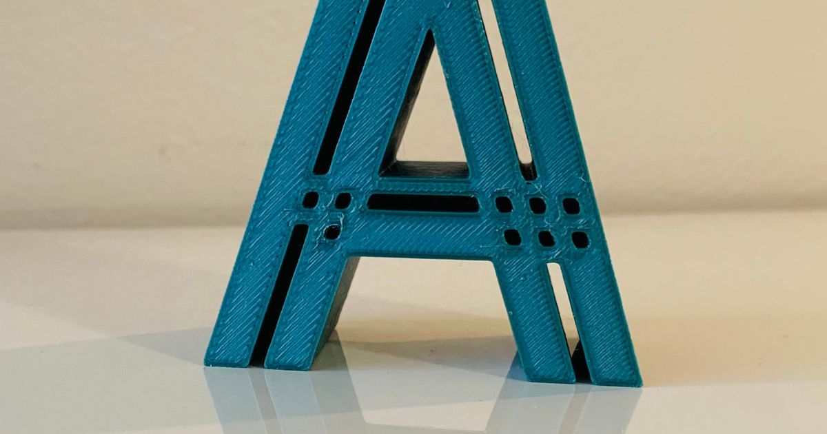 3d alphabet - letter art g 3D Models Household Home Decor letters 3dlettering 3dletters alphabetletters 3D print model - Mito3D