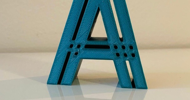 3d alphabet - letter art g 3D Models Household Home Decor letters 3dlettering 3dletters alphabetletters 3d print model - Mito3D