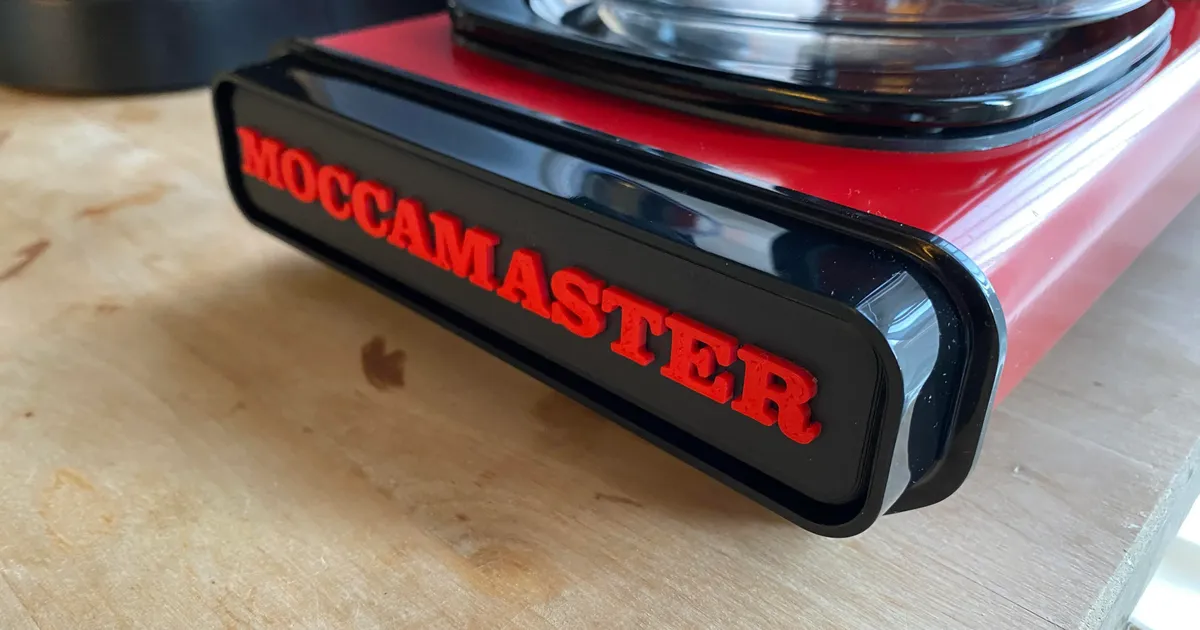 Technivorm Moccamaster Cup-One Upgraded Lid by AE9RB - Thingiverse