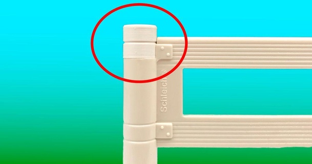 sostituzione pin schleich recinzione inviare perno ricambio zaumpfahl 40186 jan ede 3D Modelli giocattoli Giochi 3d print model - Mito3D