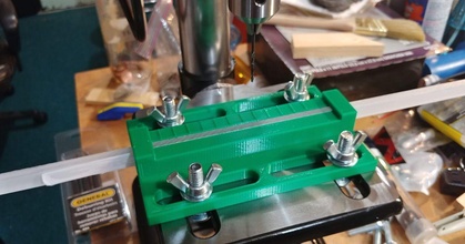 bespoke drilling jig mrflippant download free stl model printablescom 3d models hobby & makers tools drill 3d print model - Mito3D