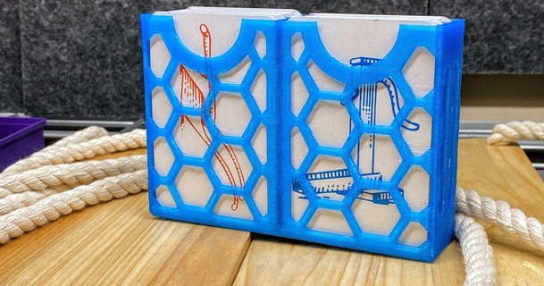 holandês blitz cartão suporte inserir Steve 3D modelos brinquedos jogos borda organizador titular 3d print model - Mito3D
