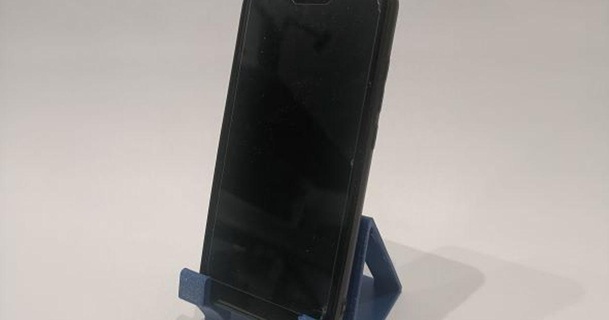 smartphone estante soporte Miguel 3D modelos artilugio portátil dispositivos teléfono inteligente thingiverse 3d print model - Mito3D