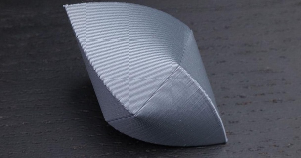 three cone sphericon extasiado 3D modelos Aprendendo matemática 3d print model - Mito3D