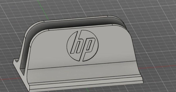hp Laptop Halter Unterstützung Remix narly117 3D Modelle Gadgets Computers Laptopständer 3d print model - Mito3D