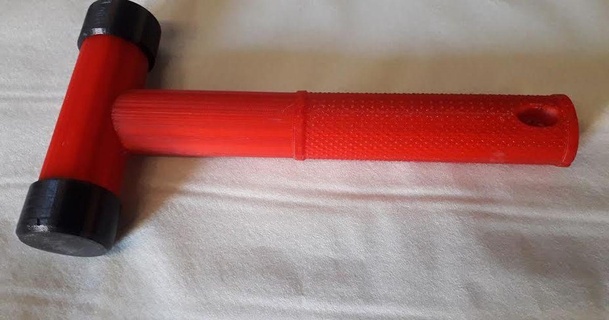 simple hammer heine rensen  3D Models  Hobby & Makers  Tools hammer mallet  3d print model - Mito3D