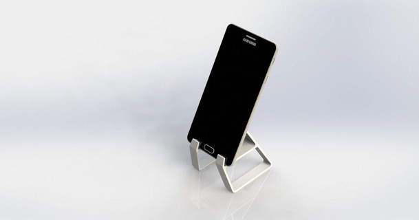 Telefono In piedi kx 3D Modelli gadget portatile dispositivi phonestand smartphone supporto per smartphonestand 3d print model - Mito3D