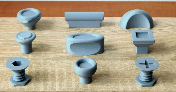 boutons poignées portes tiroirs Thorin oakenshield 3D modèles Ménage cuisine manipuler meubles 3d print model - Mito3D