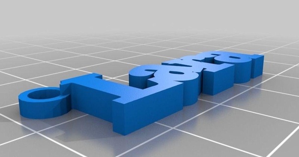portachiavi lara 3d printsolutions 3D Modelli moda Accessori thingiverse 3d print model - Mito3D