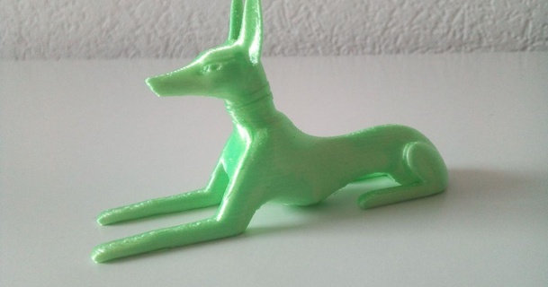 anubis david kisel 3D Models Art & Design Sculptures god egypt dog animal 3d print model - Mito3D