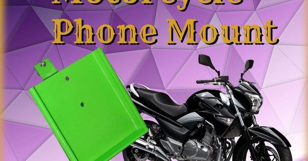 gw250 Telefon montieren bkbilly 3D Modelle Hobby Macher Automobil Halter Unterstützung Xiaomi thingiverse gpsmount 3d print model - Mito3D