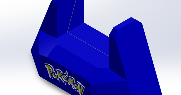 pokemon kart ayakta durmak k2211 3D modeller oyuncaklar oyunlar ticaret 3d print model - Mito3D