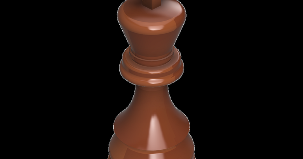 ajedrez Rey repito 3D modelos juguetes juegos tablero 3d print model - Mito3D