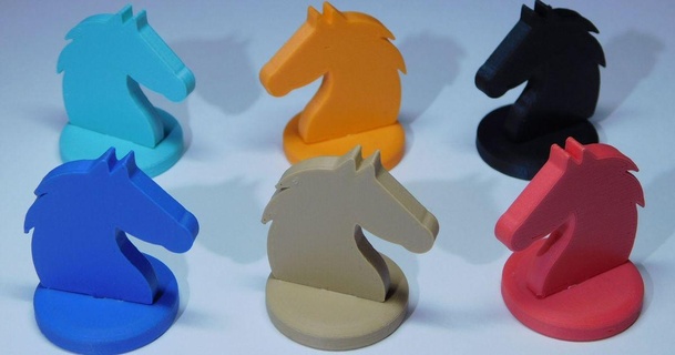 figura cavallo corsa Giochi thorin oakenshield 3D Modelli giocattoli tavola figure 3d print model - Mito3D
