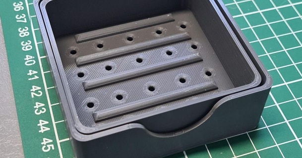 Seife Reservoir Unterseite Lunge 3D Modelle Haushalt Badezimmer 3d print model - Mito3D