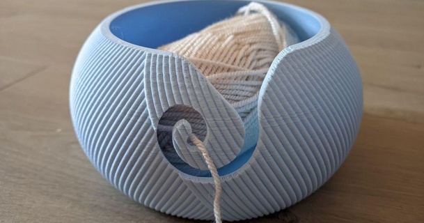 yarn ball bowl megaandy 3D Models Art & Design Other Designs craft knitting knittingbowl wool 3d print model - Mito3D