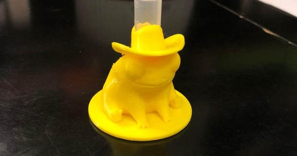 fred cowboy hat tube holder aaron 3D Models Learning Chemistry & Biology 3d print model - Mito3D