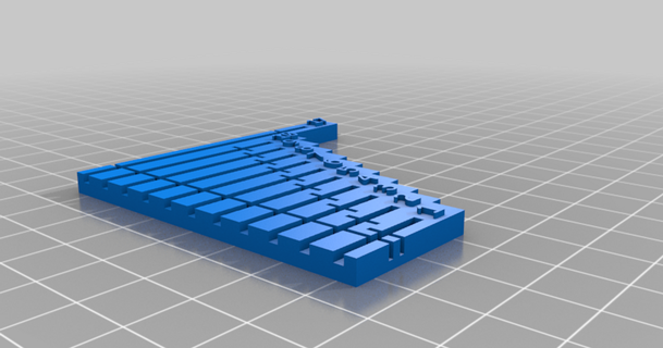 breadboard wire cutting template mark harrison 3D Models Hobby & Makers Electronics thingiverse 3d print model - Mito3D