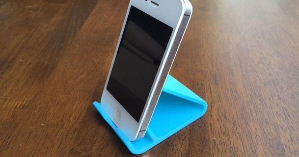 universal phone stand improved dolphinboy 3D Models Gadgets Portable Devices bcn3d colorfabb desktop deskorganizer iphone 3d print model - Mito3D