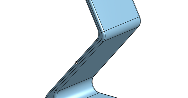 magnetisch Telefon Halter Unterstützung ironman mk3 3D Modelle Haushalt Büro 3d print model - Mito3D