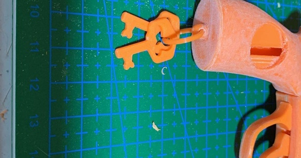 hellboy edel mischrasse key replica lautrec 996 3D Models Toys & Games Action Figures Statues keychain 3d print model - Mito3D