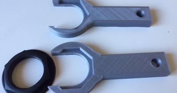 bacia chave inglesa crt404 3D modelos passatempo fabricantes Ferramentas noz Pia 3d print model - Mito3D