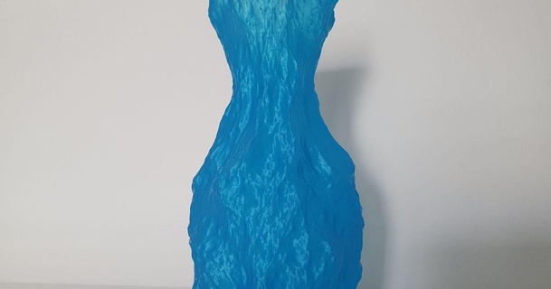 rough ocean waves vase sh 3D Models Art & Design Other Designs art rose sea 3d print model - Mito3D