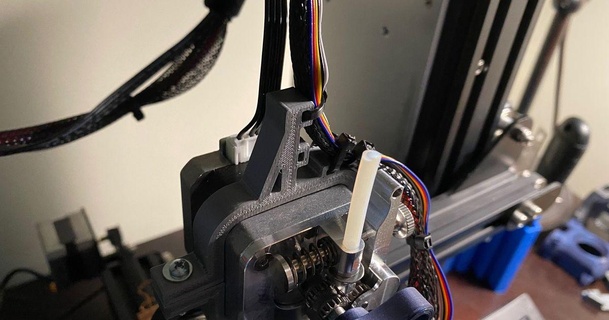 cable routing nema 17 stepper motors mattj1230 3D Models Printers - Upgrades ender motor 3d print model - Mito3D