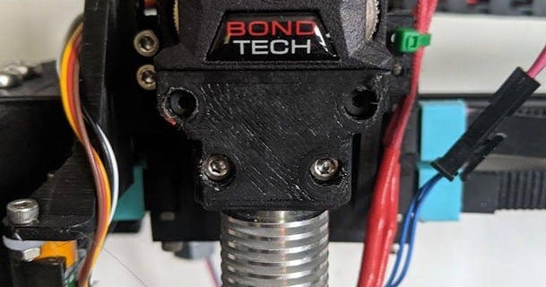 Bontech lgx e3d v6 adaptör versiyon 2 siyah 3D modeller yazıcılar yükseltmeler Bondtech bondtechlgx binmek 3d print model - Mito3D