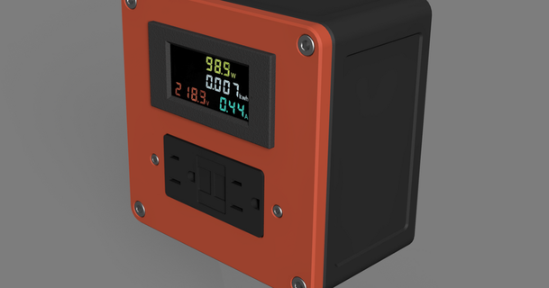 Prusa Meter Davemoneysign 3D Modelle Drucker Zubehör Ampere Multimeter petg Leistung 3d print model - Mito3D