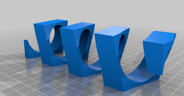 espiral cortar gabarito dan Royer 3D modelos arte Projeto designs thingiverse 3d print model - Mito3D