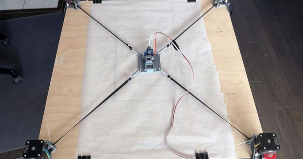 zar çizici çizim plotter robot 2 dan kral 3D modeller hobi yapımcılar RC robotik cnc makinesi robotu 3d print model - Mito3D
