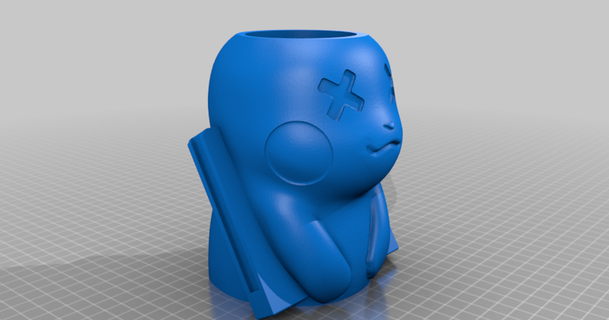 soporte Pikachu cambiar interruptor body3d 3D modelos juguetes juegos aire libre frio fácil divertido 3d print model - Mito3D