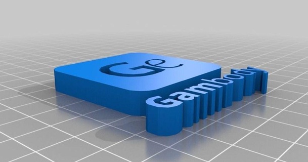 gambody logo body3d 3D Models Art & Design 2D Plates Logos brand creality 3d print model - Mito3D