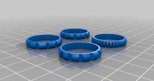 bellissimo anelli body3d 3D Modelli moda donne alleanza anneau anneaux bague bagues 3d print model - Mito3D