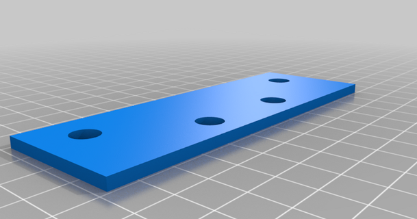 45 door hinge spacer wildbill 3D Models Household Other House Equipment thingiverse 3d print model - Mito3D