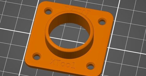 xherramienta d1 láser pies cuadrado versión myers carpintería 3D modelos pasatiempo hacedores herramientas 3d print model - Mito3D