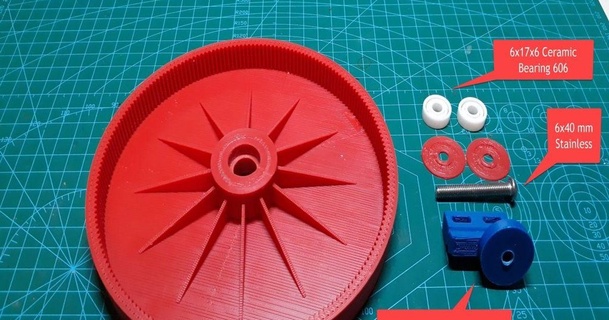 estrella polar rueda cerámico aspectos kisssys 3D modelos casa equipo piscina thingiverse 3d print model - Mito3D