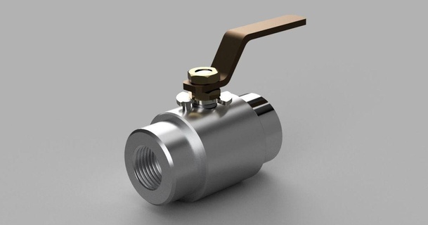 study ball valve asim project 3D Models Printers Test exposition 3d print model - Mito3D