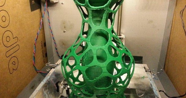 hybrid core vase voronoi exterior mattio79 3D Models Household Other House Equipment thingiverse 3d print model - Mito3D
