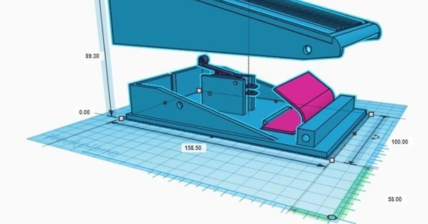 pied pédale vjf3 3D modèles loisir fabricants électronique commutateur chose universelle 3d print model - Mito3D