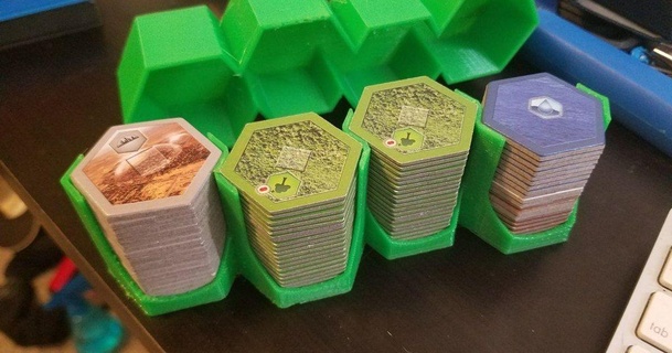 terraforming mars tile storage jimmerjammer 3D Models Toys & Games Outdoor terraformingmars thingiverse 3d print model - Mito3D
