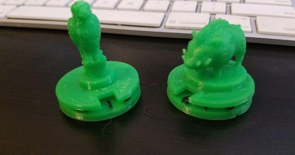 Gloomhaven Bravo Espinho cara animais estimação ruim 3D modelos brinquedos jogos ar livre thingiverse 3d print model - Mito3D